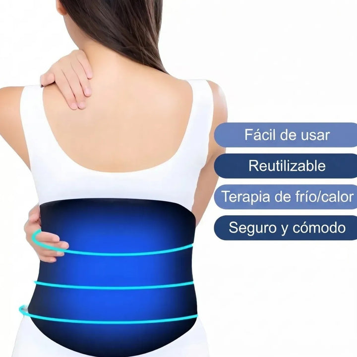 Faja Lumbar Frio Calor Reutilizable Para Espalda