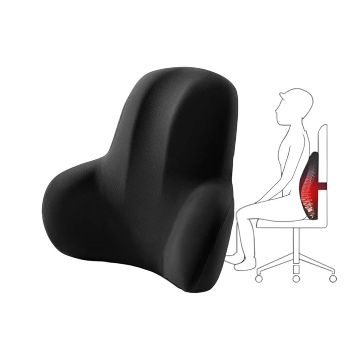 Cojin Lumbar Ergonomico Para Silla Y Carro Soporte Espalda