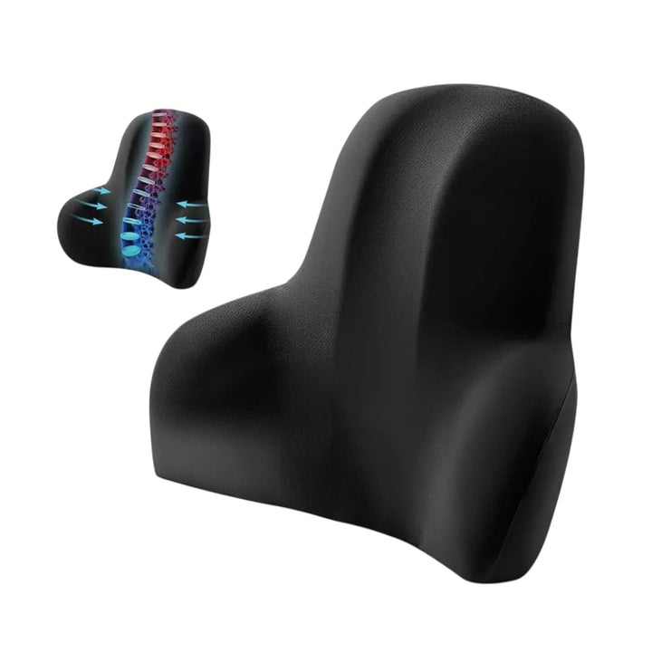 Cojin Lumbar Ergonomico Para Silla Y Carro Soporte Espalda