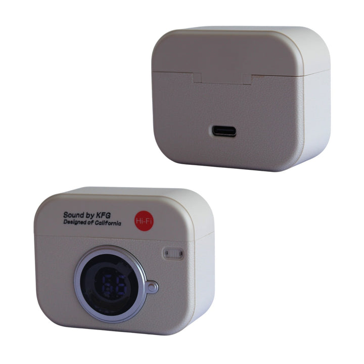 Audifonos Bluetooth Con Diseño Elegante Retro