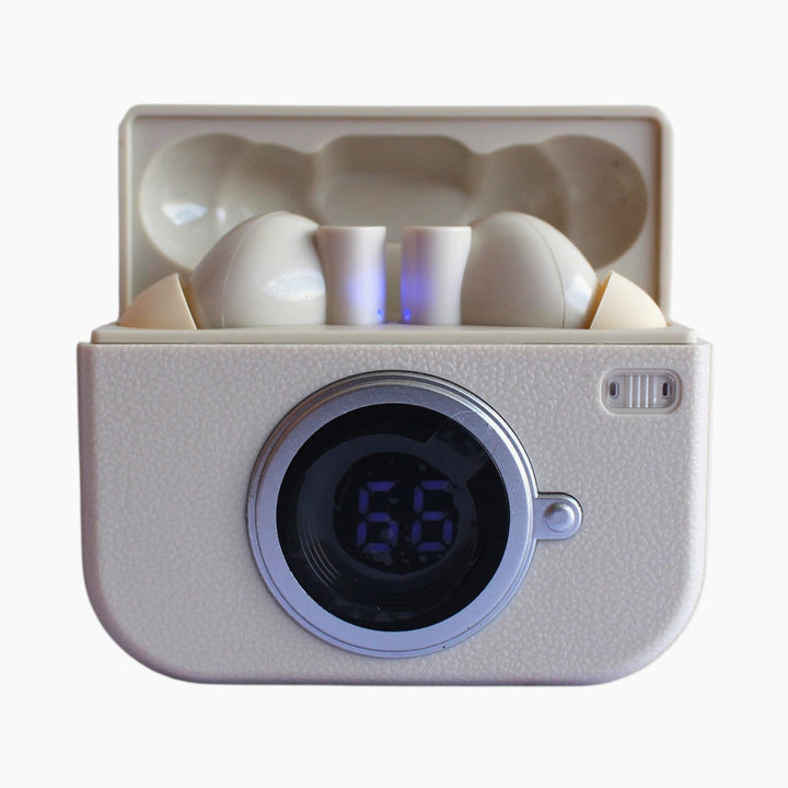 Audifonos Bluetooth Con Diseño Elegante Retro