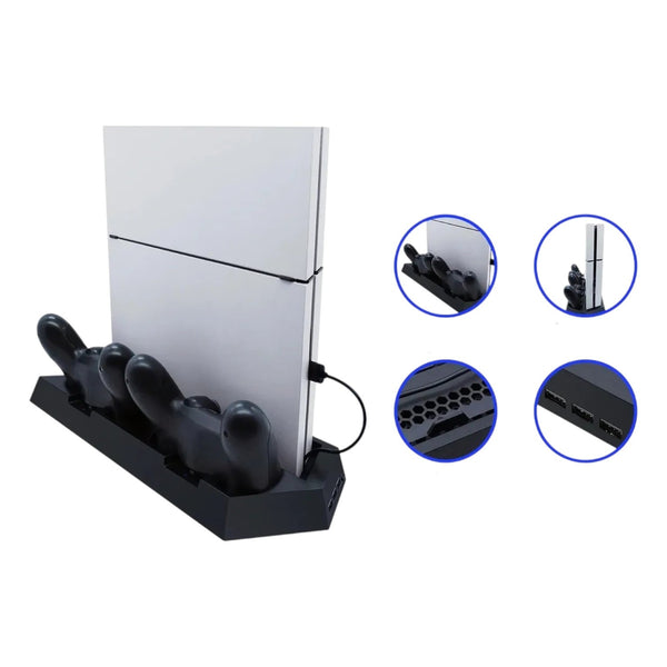Base Refrigerante Ps4 Para Organizar Y Cuidar