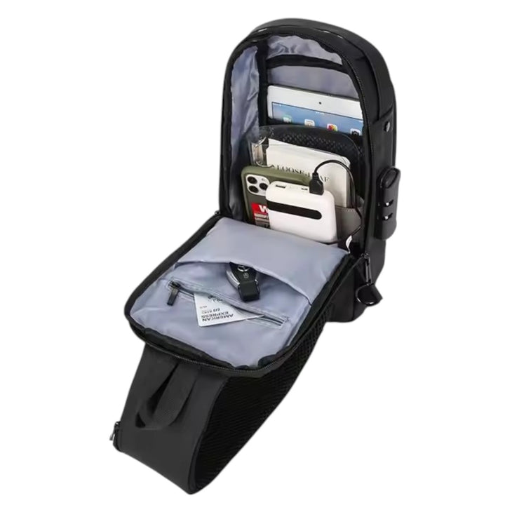 Bolso Pechero Antirrobo Comodo Y Resistente