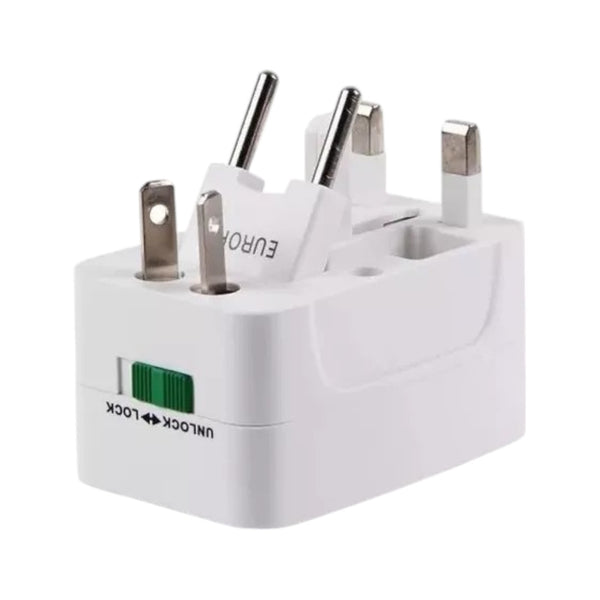 Adaptador Universal De Corriente Para Viajes Multienchufe