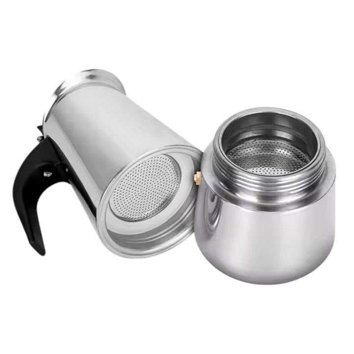 Cafetera 12 Tazas Portatil Acero Inoxidable Facil Uso