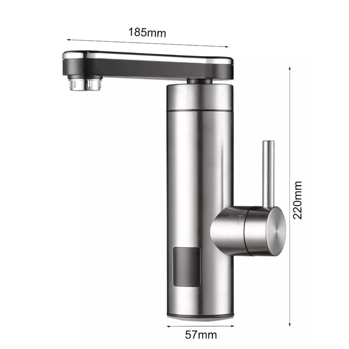 Calentadora De Agua Llave Giratoria Con Pantalla Digital