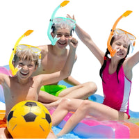 Careta De Buceo Con Snorkel Ajustable Para Nadar