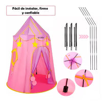 Carpa Castillo Infantil Princesa Facil de Armar