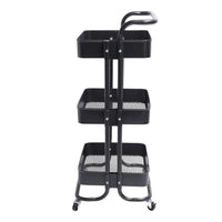 Carrito Organizador De 3 Niveles Con Ruedas Plastico