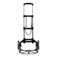 Carrito Portátil de Mano Con Ruedas y Mango Ajustable