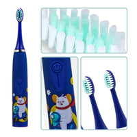 Cepillo Dental Infantil Electrico Cuida Dientes Y Encias