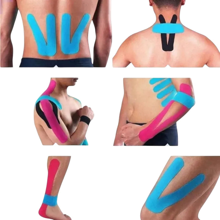 Cinta Kinesiologica Para Deporte Y Recuperacion Muscular