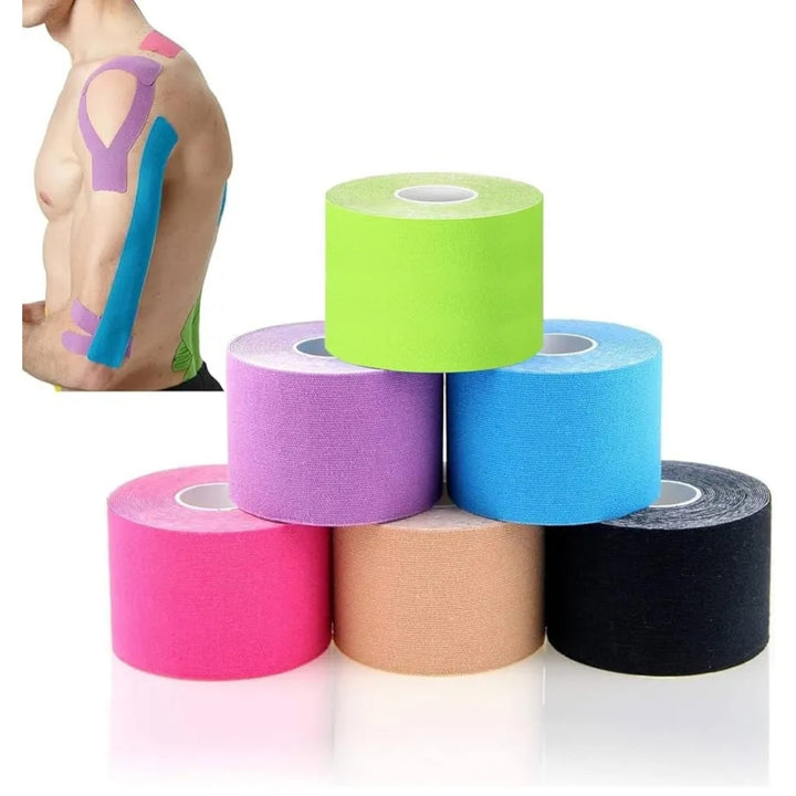 Cinta Kinesiologica Para Deporte Y Recuperacion Muscular