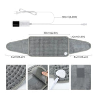 Cinturon Termico Electrico Para Dolor Lumbar Y Espalda