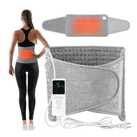Cinturon Termico Electrico Para Dolor Lumbar Y Espalda
