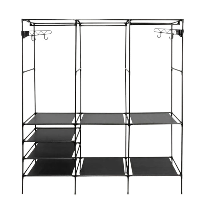 Closet Portatil Multifuncional Con Estantes Amplios