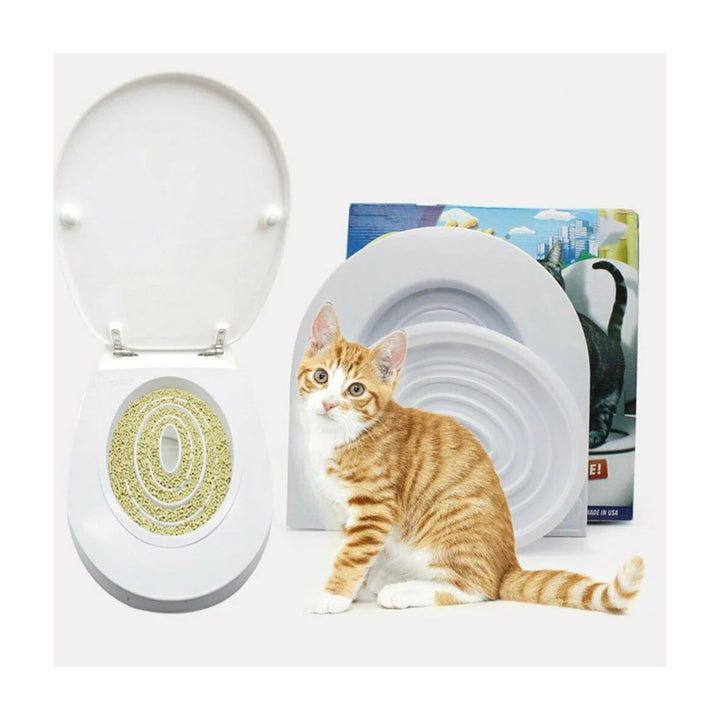 Entrenador de Inodoro para Gatos Fácil y Eficiente