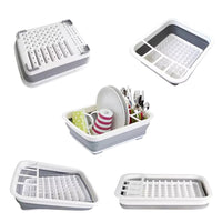 Escurridor Plegable Practico Drenaje Para Cocina