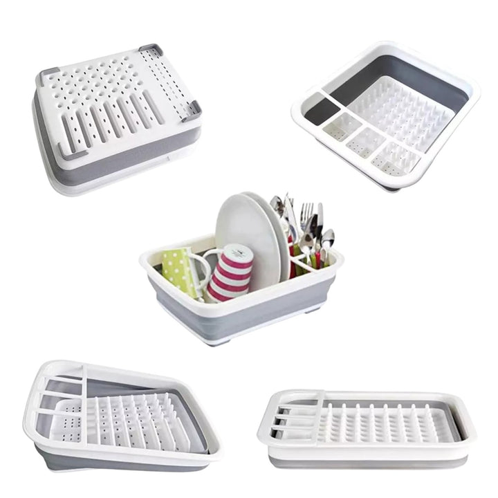 Escurridor Plegable Practico Drenaje Para Cocina