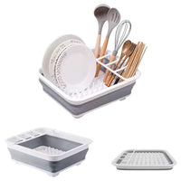 Escurridor Plegable Practico Drenaje Para Cocina