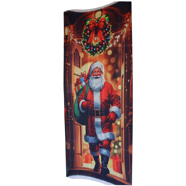 Forro Navideño Para Puerta Con Diseno