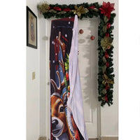 Forro Navideño Para Puerta Con Diseno