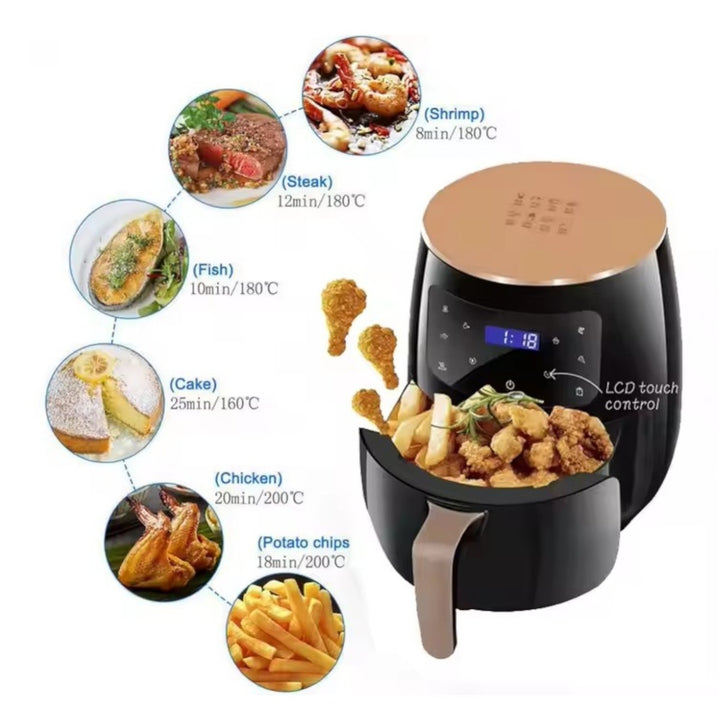 Freidora De Aire 8 Litros Digital  Para Cocina Saludable