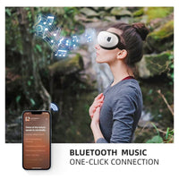 Gafas Relajantes Con Calor Terapeutico y Bluetooth