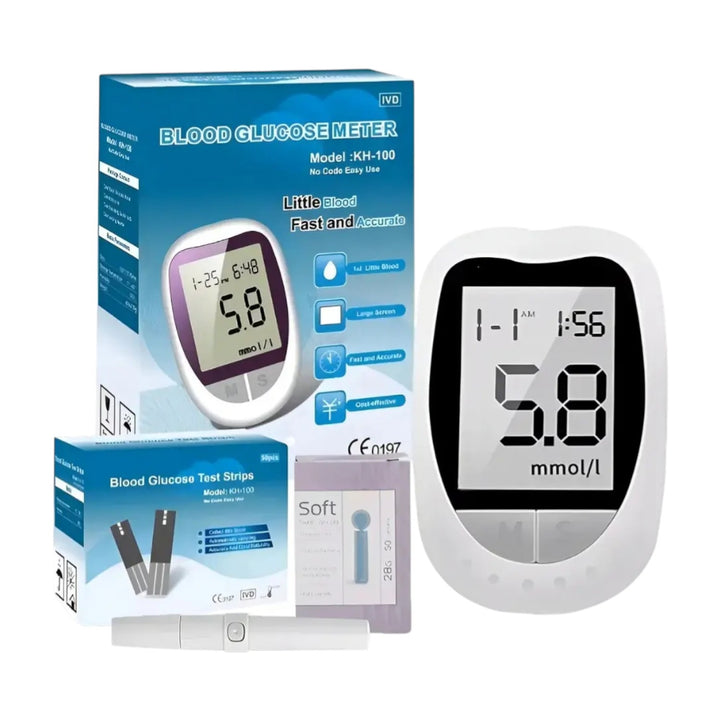 Glucometro Digital Portatil Para Control De Azucar