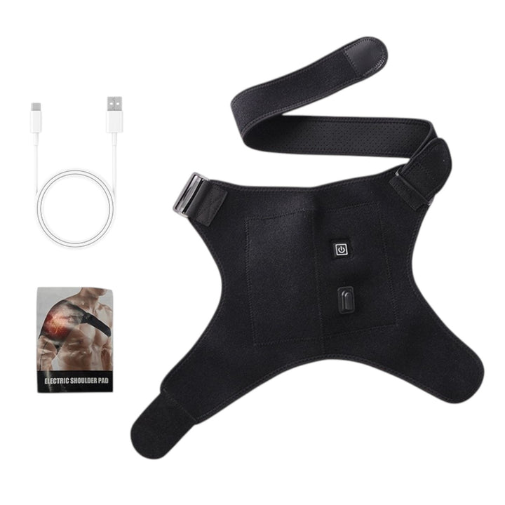 Hombrera Termica Para Dolor Muscular Con Calor Y Carga Usb