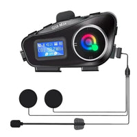 Intercomunicador Bluetooth Para Casco Moto Con Microfono