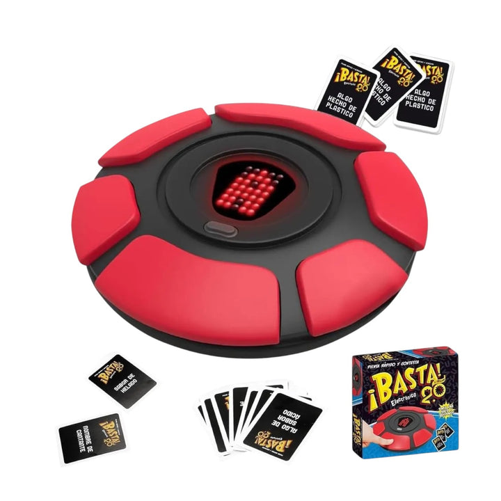 Basta Juego Interactivo Con Tarjetas Letras Y Temporizador