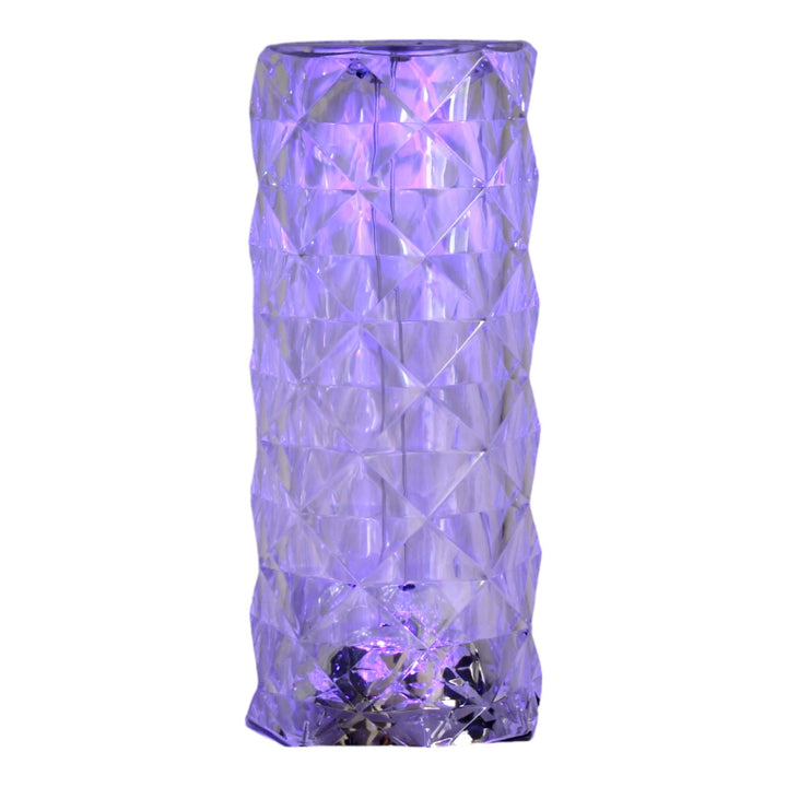 Lampara LED de Cristal con Control Táctil y Remoto