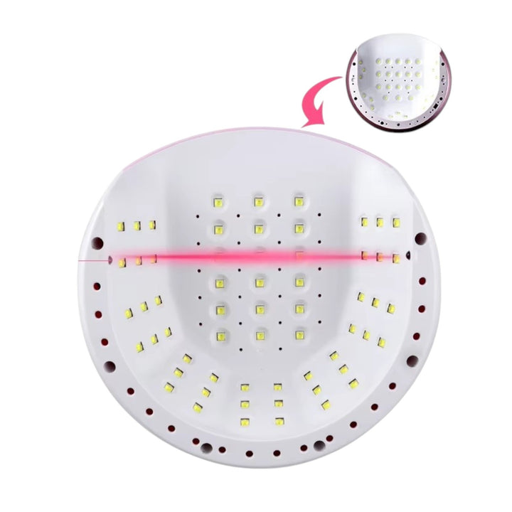 Lampara De Uñas Uv Led Con Temporizador Secador Portatil