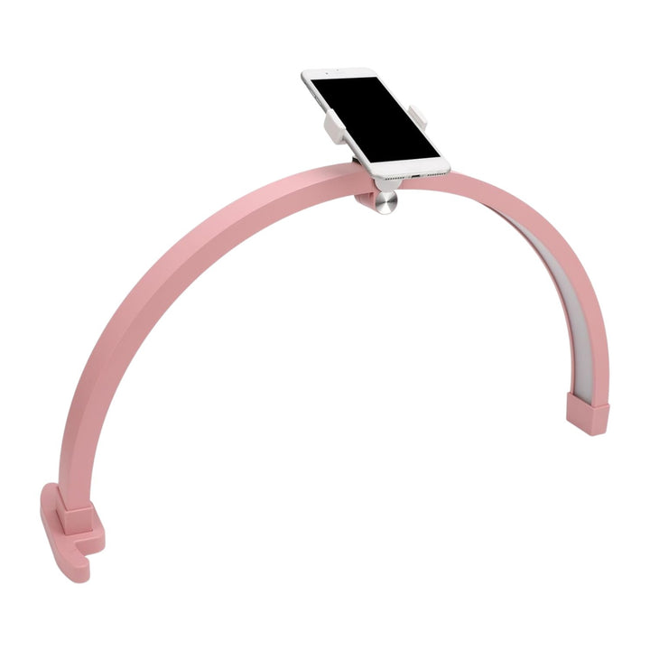 Lampara Led Media Luna Con Soporte Para Celular