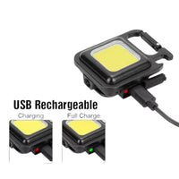 Linterna Llavero Mini Recargable Usb Para Emergencias