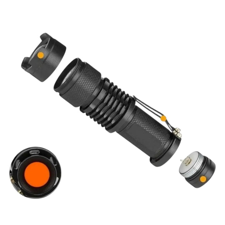 Linterna Luz UV Portatil Verifica Manchas Invisibles