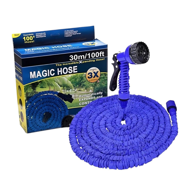 Manguera Magica Expandible Con Pistola Multichorro