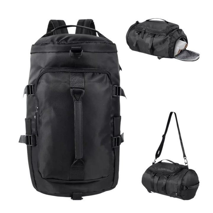 Morral De Viaje Convertible En Maleta Deportiva Resistente