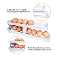 Organizador De Huevos De Cocina Con Diseño Practico