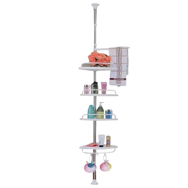 Organizador De Baño Esquinero Ajustable Con Bandejas