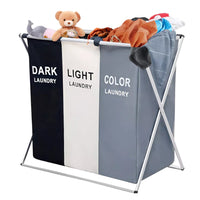 Organizador Ropa Sucia Plegable 3 Compartimientos