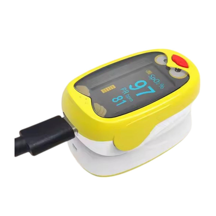 Oximetro Para Niños Portatil Pantalla Digital Facil Uso