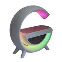 Reloj Speaker Inalambrico LED Musica Y Hora