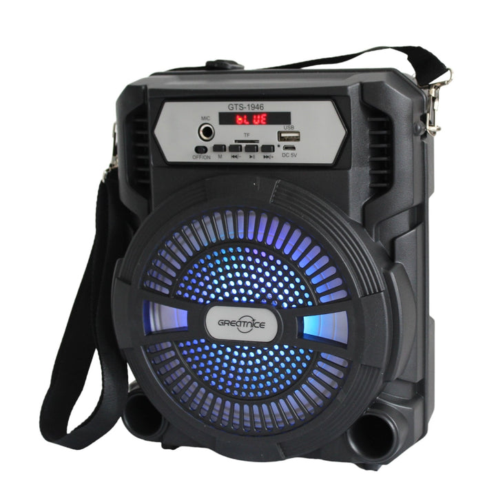 Parlante Portátil Bluetooth Luces LED Integradas