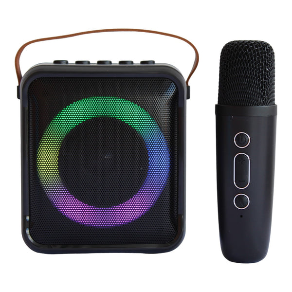 Parlante LED Inalámbrico Con Micrófono