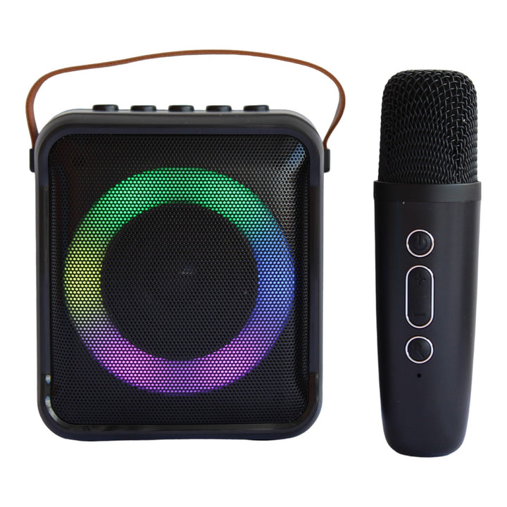 Parlante LED Inalámbrico Con Micrófono