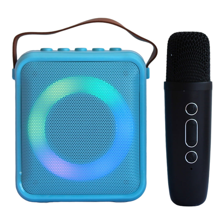 Parlante Con Micrófono Y Efectos Luminosos