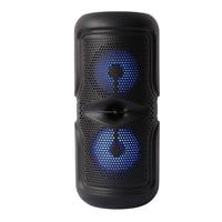 Parlante Bluetooth Portatil Con Luces Led Y Sonido Potente