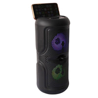 Parlante Bluetooth Portatil Con Luces Led Y Sonido Potente